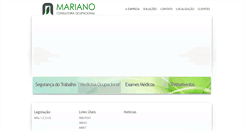 Desktop Screenshot of marianoseguranca.com.br